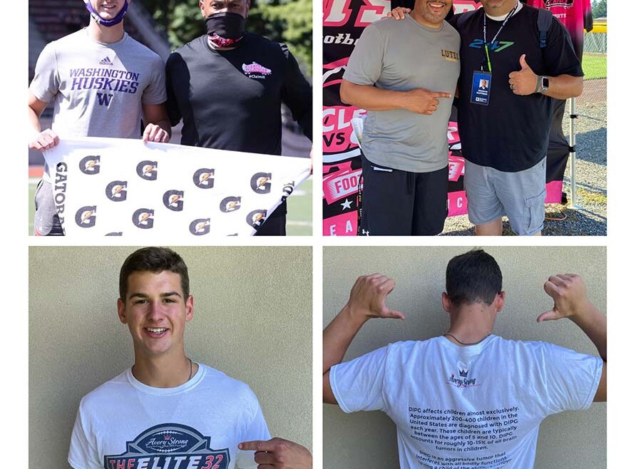 Cleats vs. Cancer, Gatorade Player of the Year Sam Huard give donation to AHDF